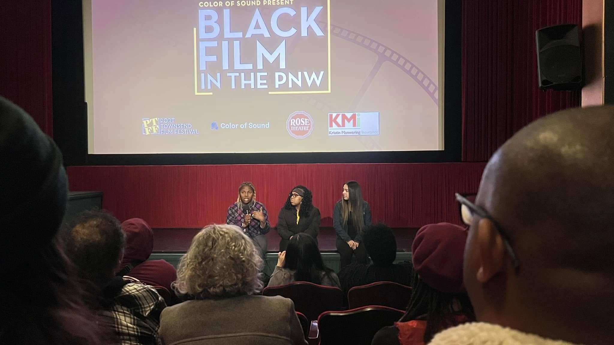   Each night filmmakers took part in an audience Q&A. Photo courtesy of Ben Wilson.  