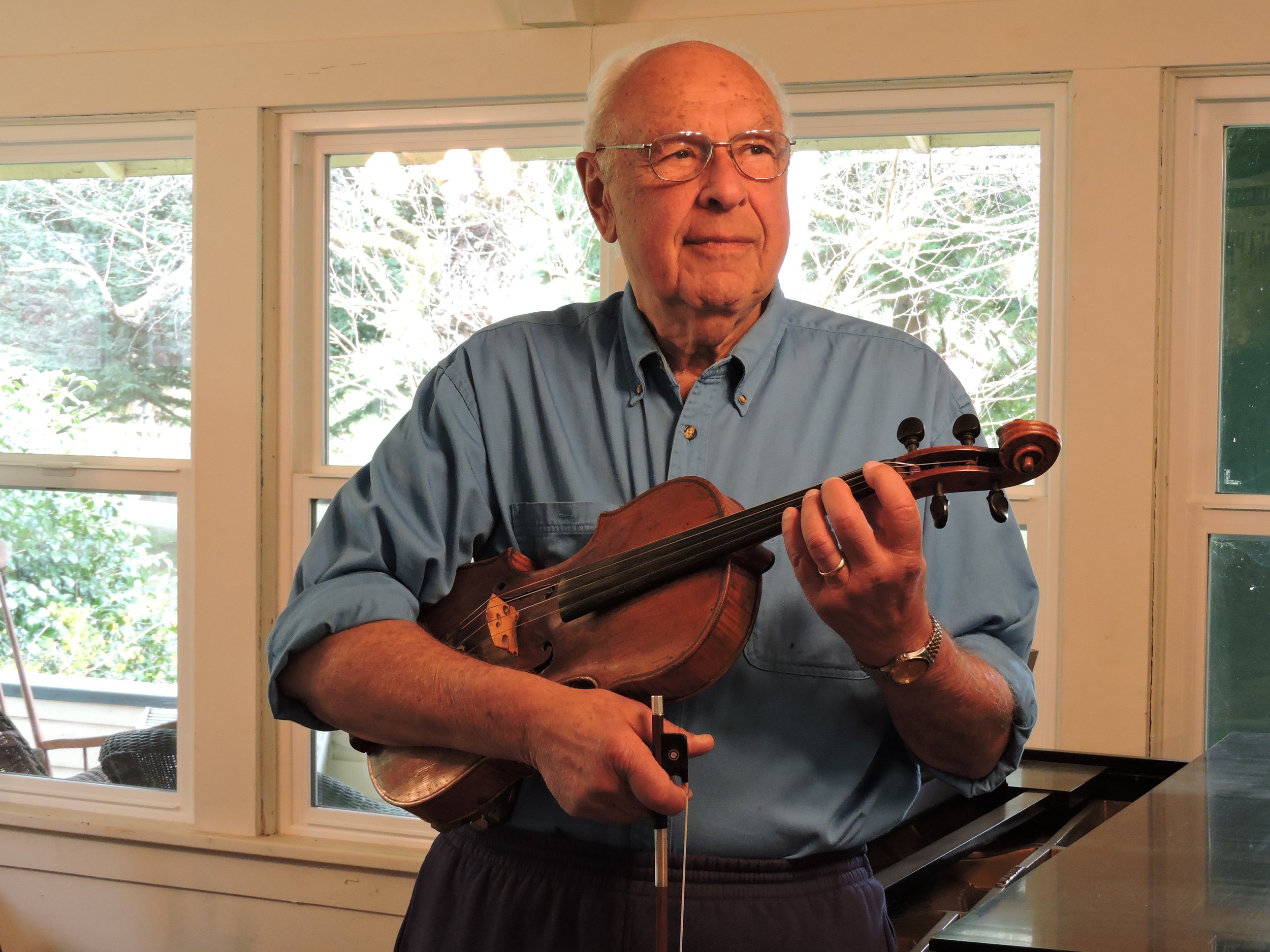   Alan Iglitzen, November 7, 1931 – September 15, 2025. Photo courtesy of Leigh Hearon  