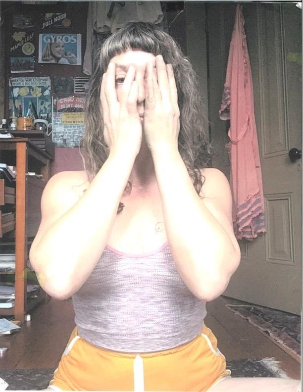   Alexandra “Alex” Anagnostopoulos offered this self-portrait in the spirit of this project being a platform for us to show ourselves as we want to be seen. Photo by Alexandra Anagnostopoulos  