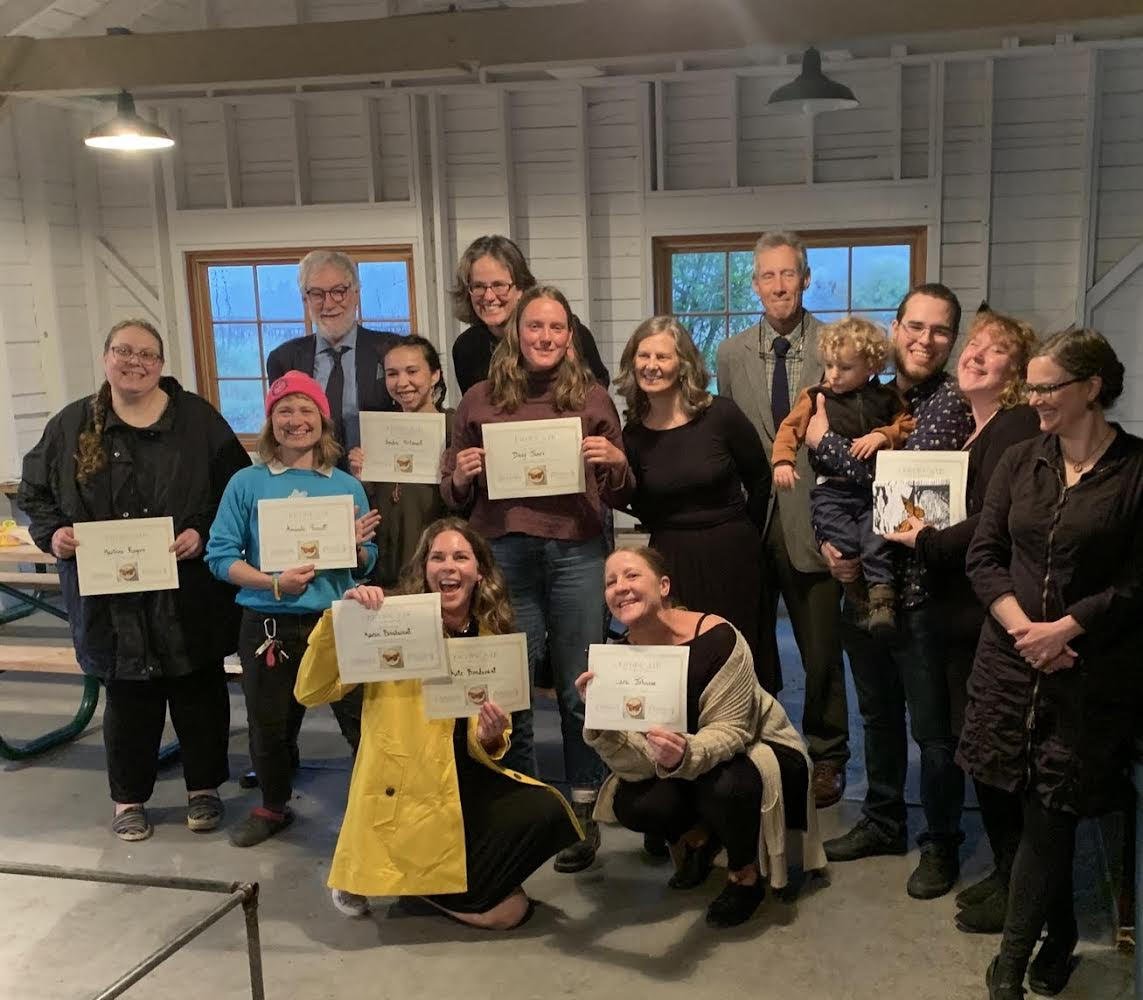 The 2023 Clemente Program Graduates. Photo by Dana Weir.