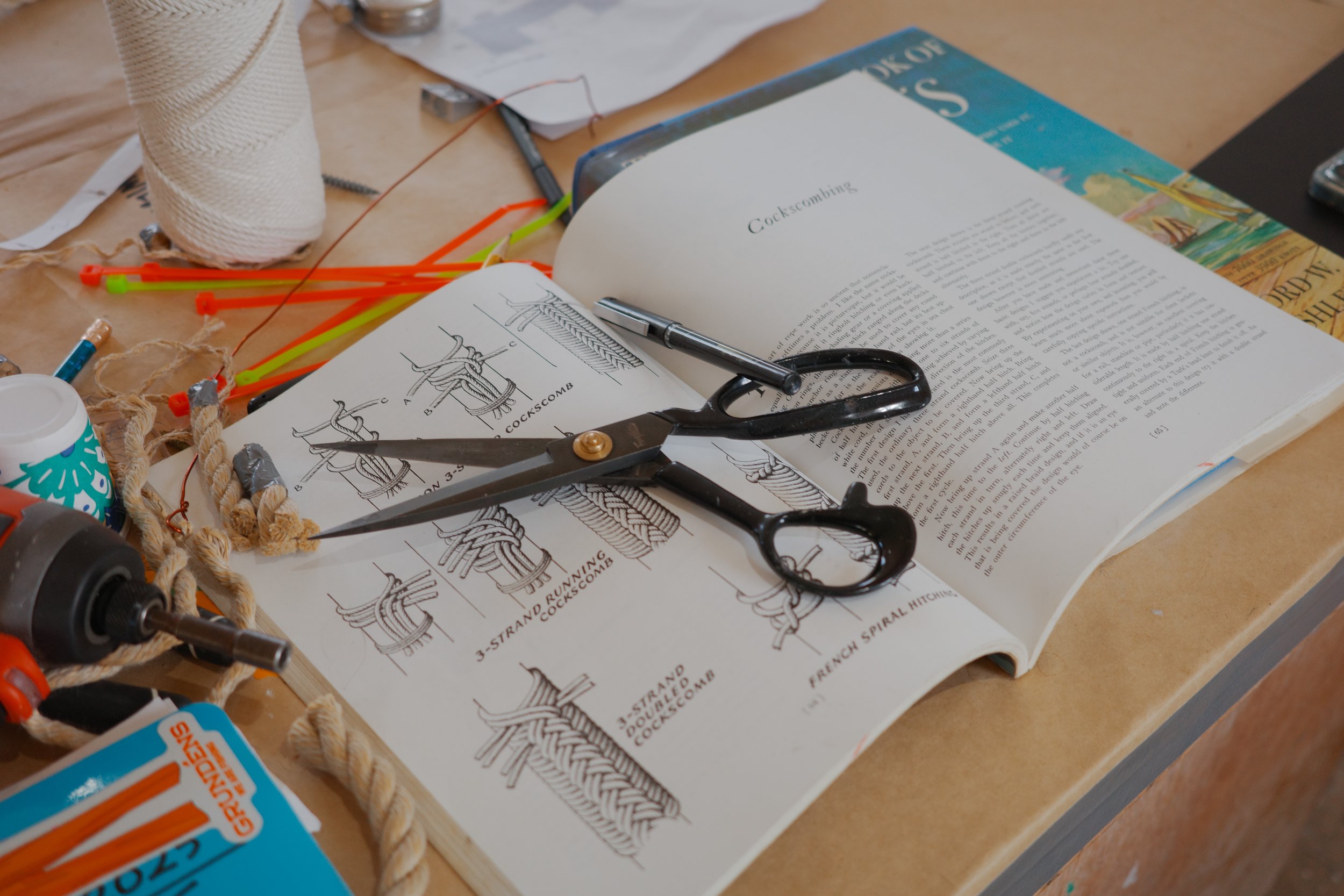 Artist Margie McDonald makes use of Centrum’s art studio ahead of her upcoming Grover Gallery show. Photo by Hudson Gardener