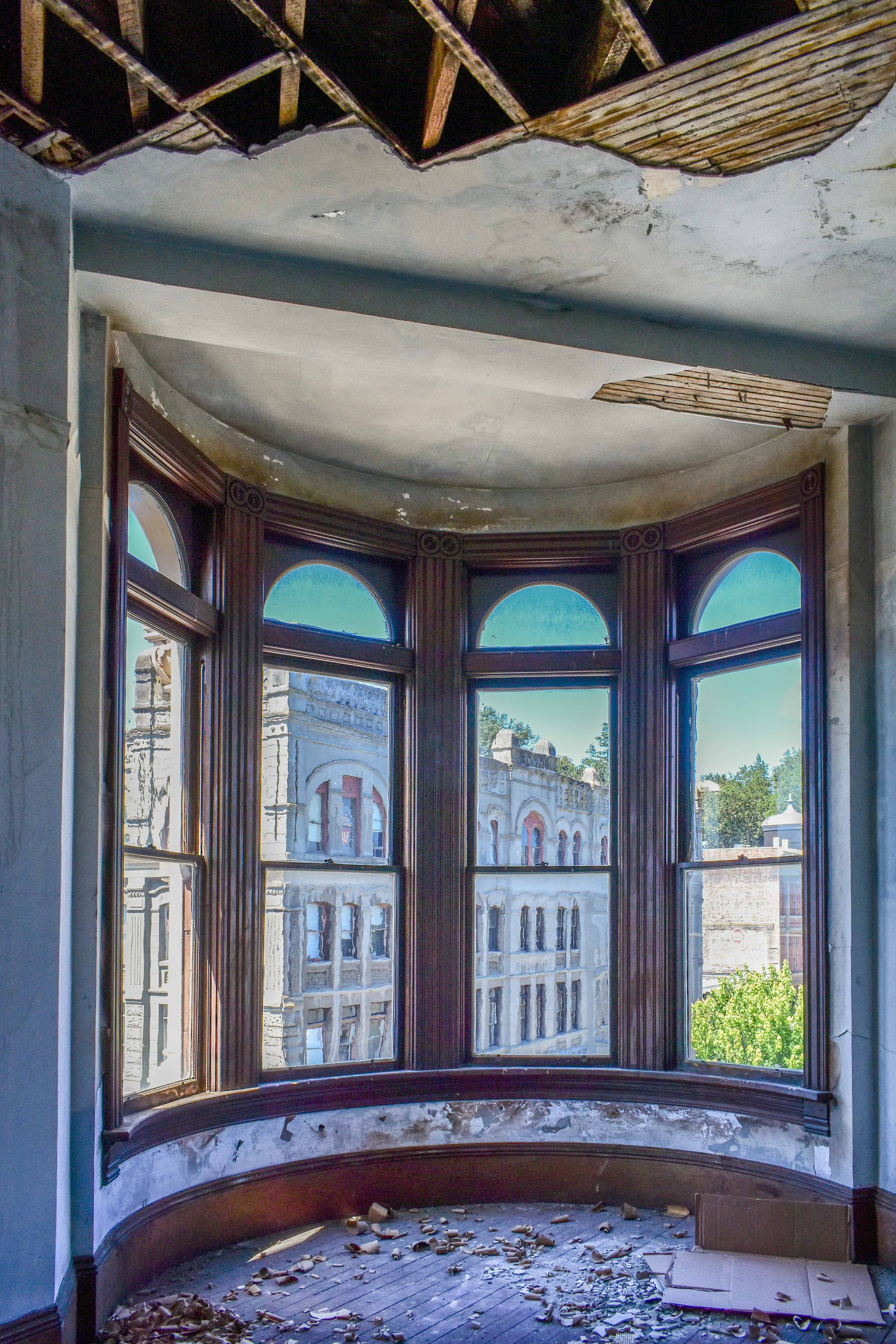   Mount Baker Block Building as seen from Hastings Building. Photo by Elizabeth Becker  
