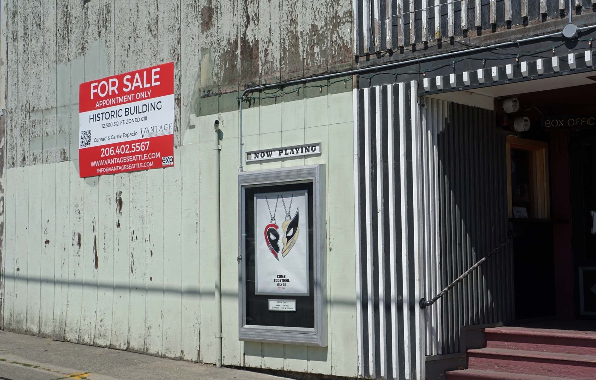   The Uptown Theatre plans to reopen to show Deadpool & Wolverine at the end of July. Photo by Charlie Bermant  