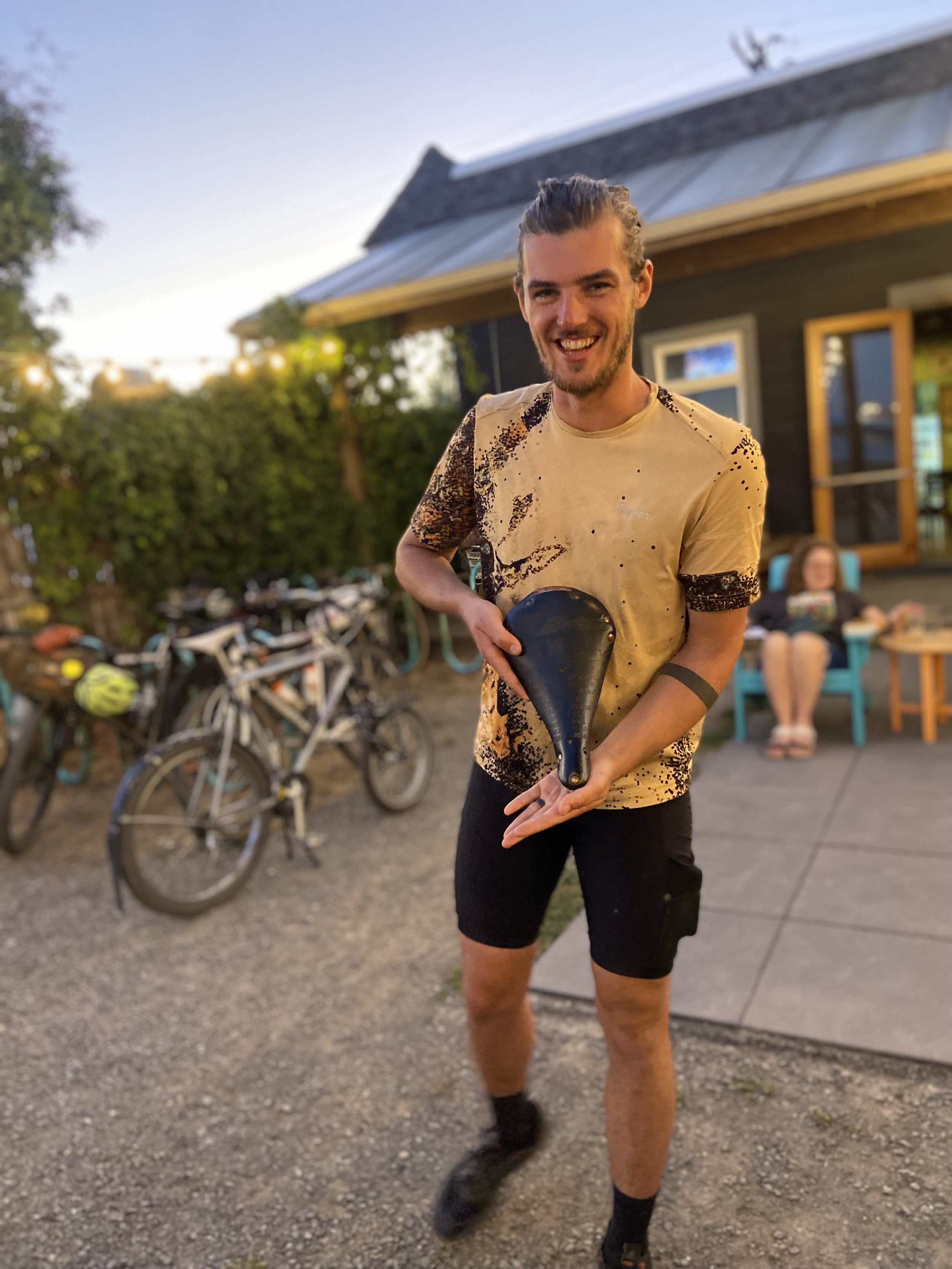   Garrett Mercator, from Hood River, Oregon, is this year’s Townsend to Townsend Winner. Photo by Nhatt Nichols  