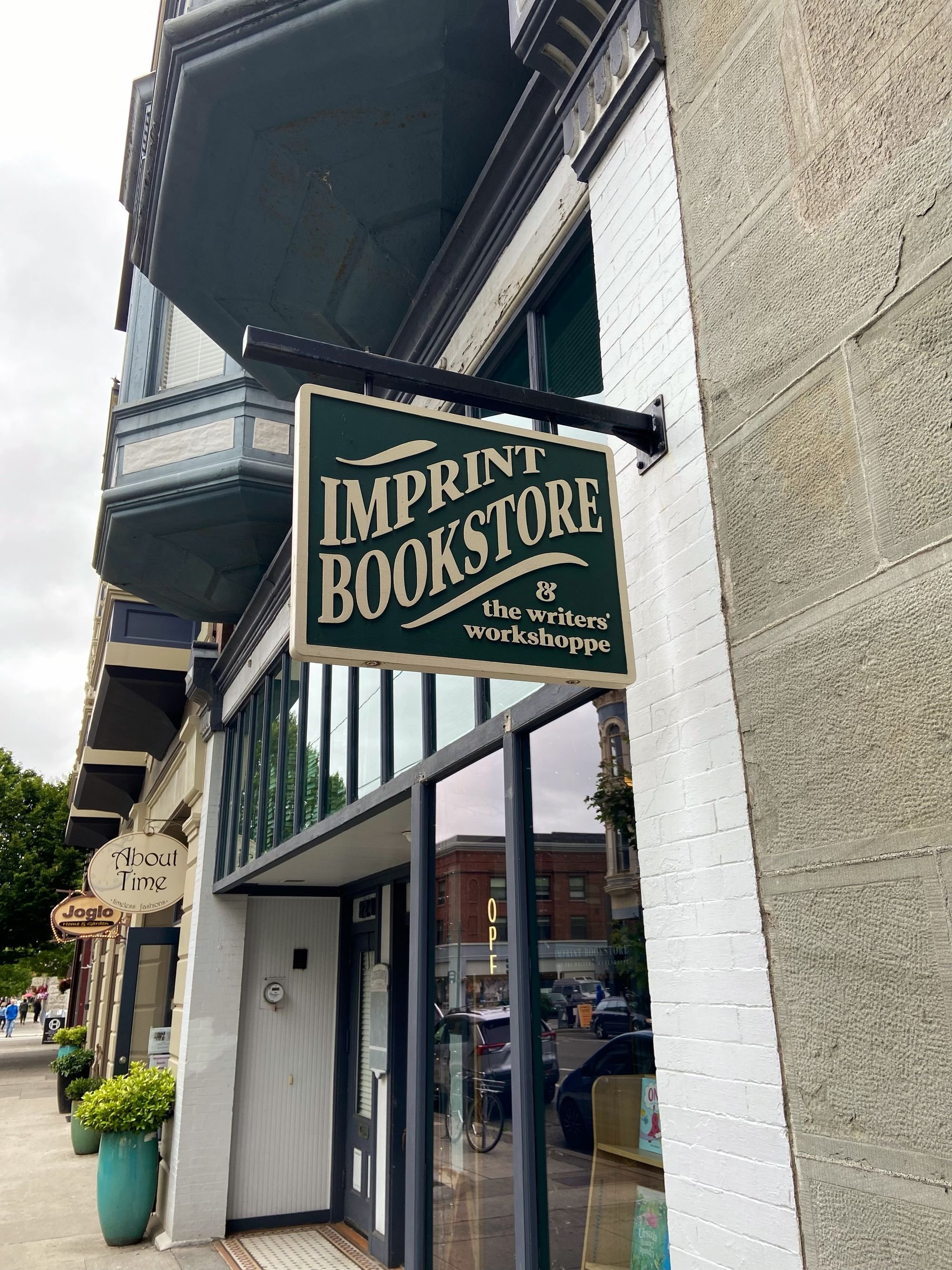   Imprint Bookstore goes up for sale on Tuesday, July 2nd. Photo by Nhatt Nichols  