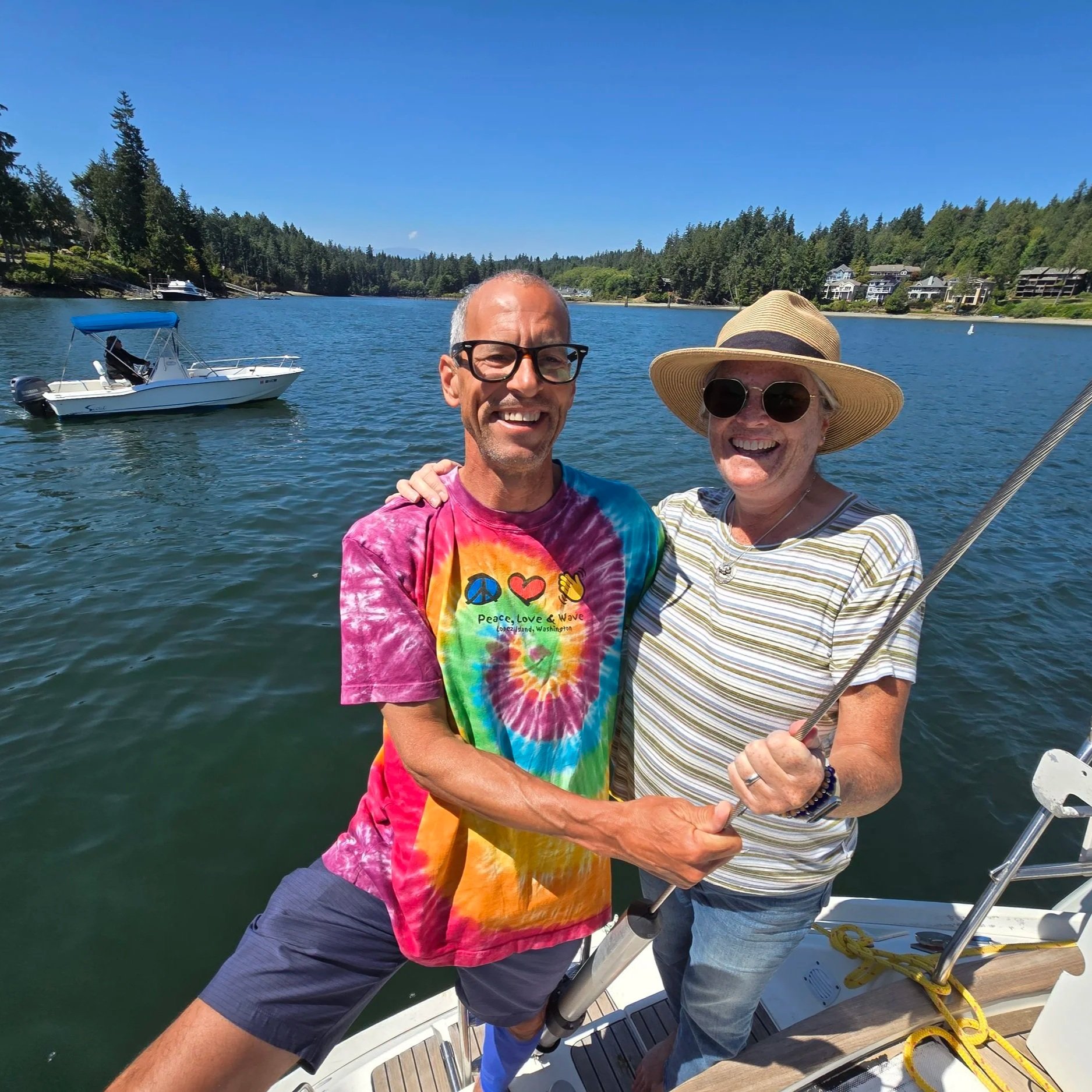   Seal Heroes Jeff and Sue Adams. Photo courtesy of Rachel S. Imper  