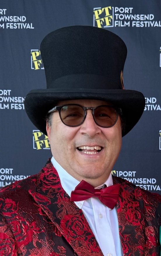 Ricardo at this year's film festival. Photo courtesy of Port Townsend Film Festival.