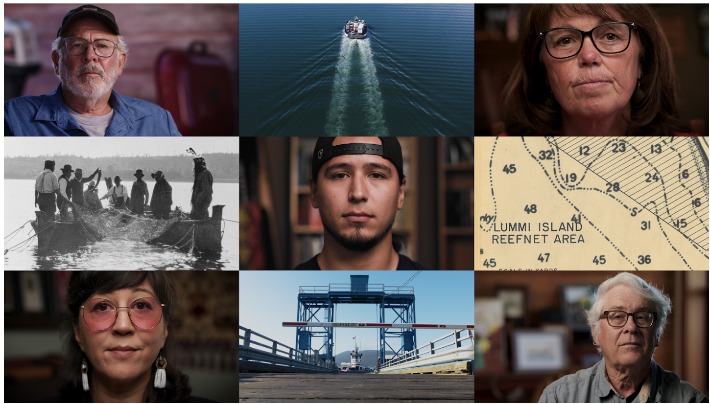   Stills from The Last Reefnetters  