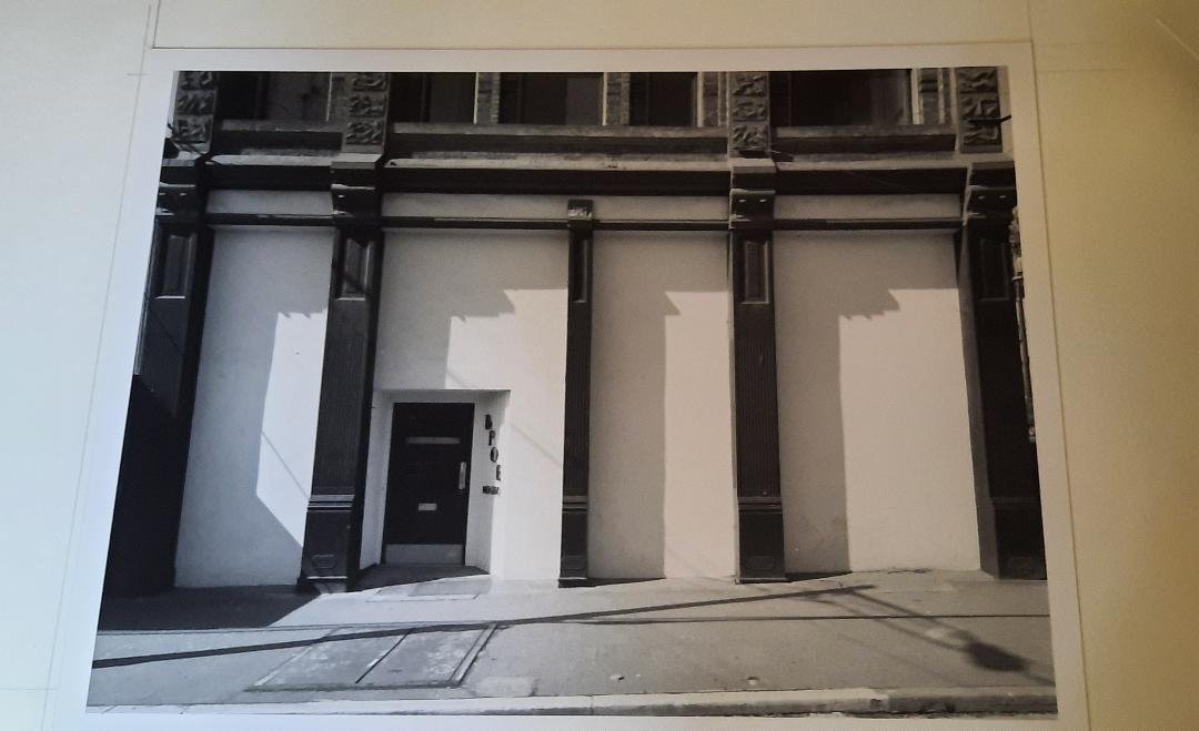   The Elks Lodge closed up the street-level windows of the building in favor of putting in a bar and dance floor. Photo courtesy of Alison Hero  