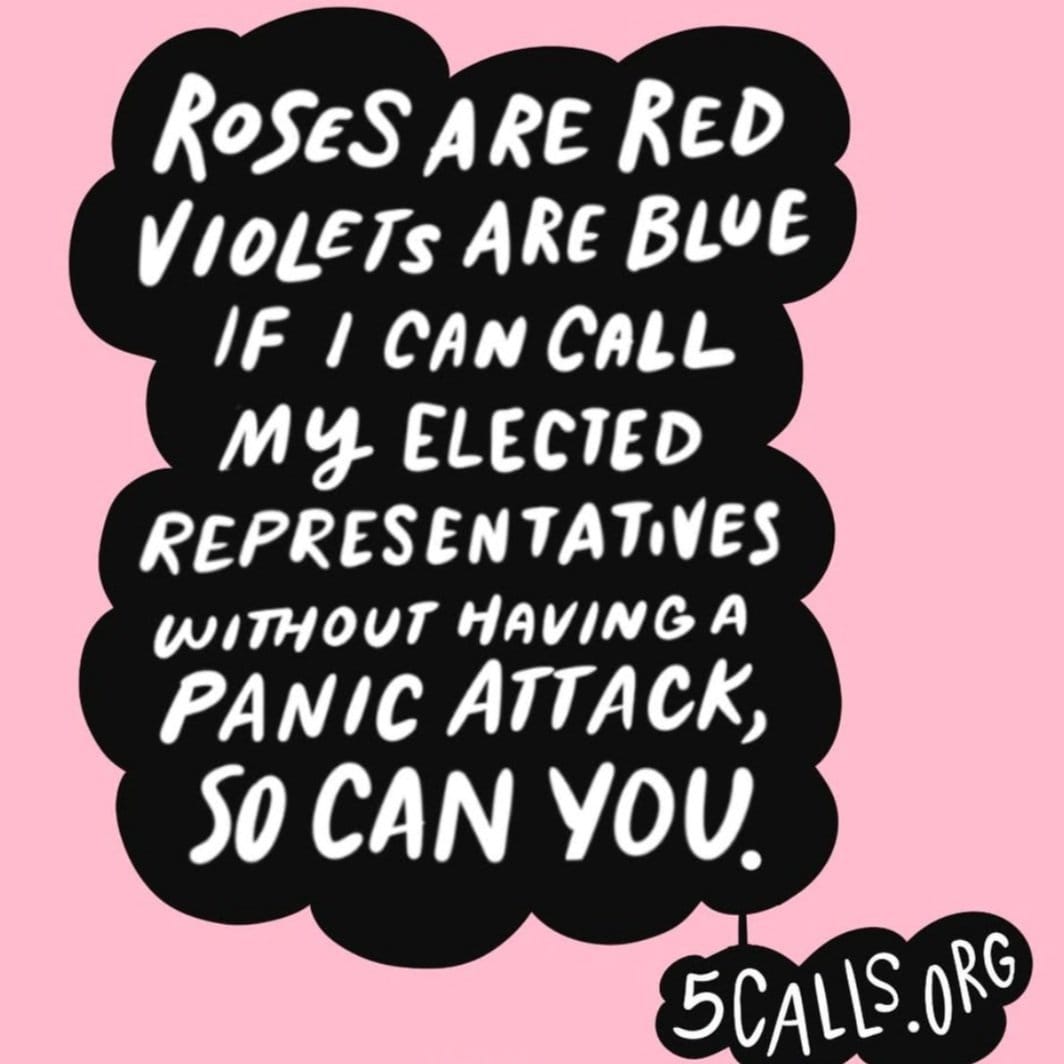 Opinion: Make Your Voice Heard, Call Your Reps!