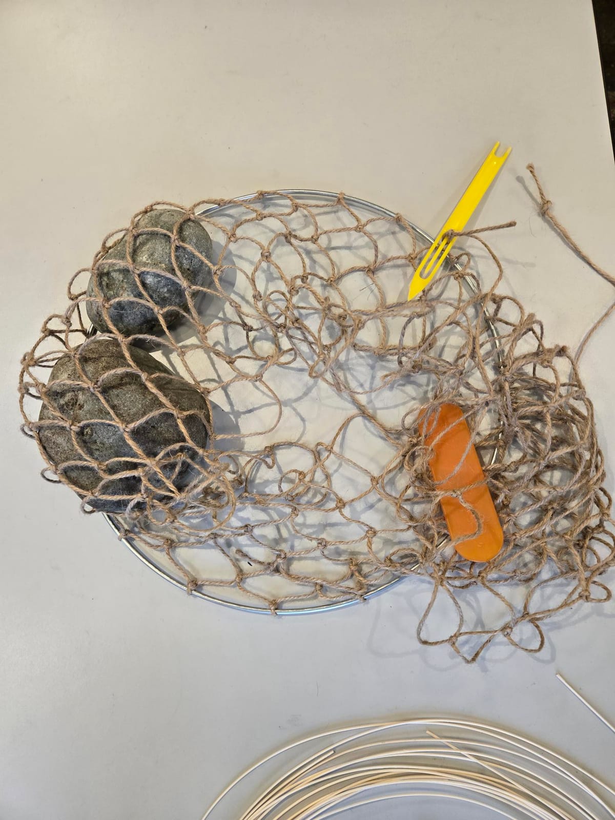 A net weaving by ebere agwuncha